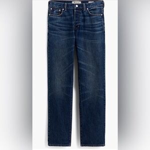 Madewell Men's Deep Indigo Straight Jeans 34x32